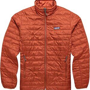 Patagonia Men’s Small Nano Puff Jacket Burnished Red NWT